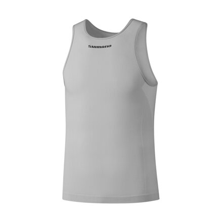 SHIMANO majica s kratkimi rokavi VERTEX SL BASE LAYER siva