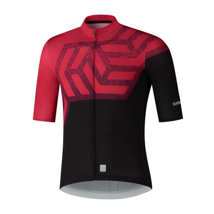 SHIMANO Jersey BREAKAWAY rdeč