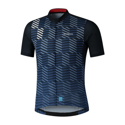 SHIMANO Jersey AEROLITE modra