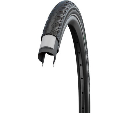 SCHWALBE Pnevmatika DELTA CRUISER PLUS (37-590) 26x1 3/8 Active 50EPI PunctureGuard 710g Reflex Green