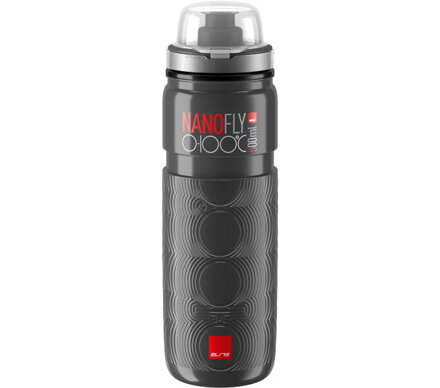 ELITE Steklenička NANO FLY 0-100°C temno siva 500 ml