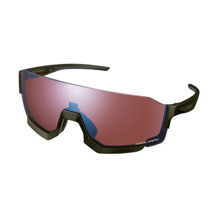 SHIMANO Goggles AEROLITE2 kaki Ridescape High Contrast