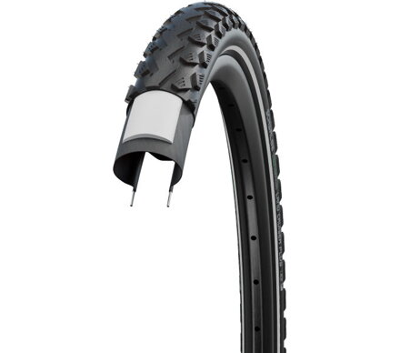 SCHWALBE Guma LAND CRUISER PLUS (50-584) 27.5x2.00 Active 50EPI PunctureGuard 980g Reflex Green