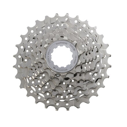 SHIMANO kaseta CS-HG50 8-kolesa 11-30z. srebro