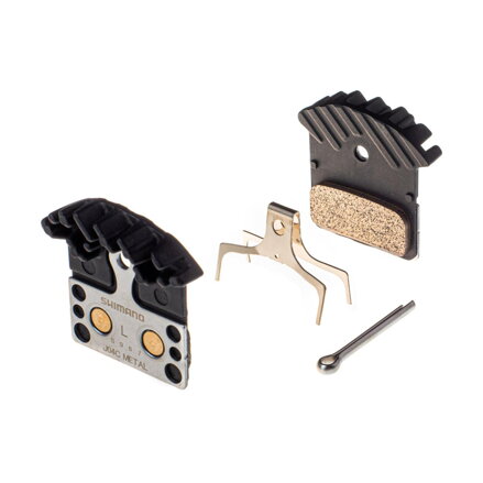 Zavorne ploščice SHIMANO. kovinski s hladilnikom J04C XTR/XT/SLX/ALFINE/SHIMANO