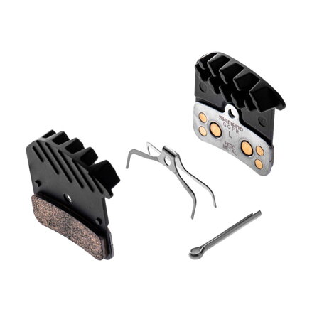 Zavorne ploščice SHIMANO. kovina s hladilnikom H03C XT/SAINT/ZEE