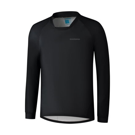 SHIMANO Jersey MYOKO LONG WARM črn
