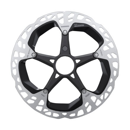 SHIMANO Zavorni disk RT-EM910 203mm Steps Center Lock Ice Tech (zunanje zategnjen)