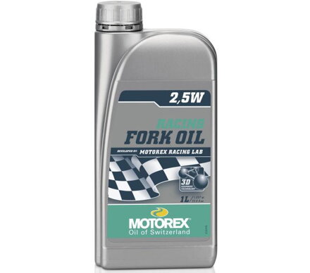 MOTOREX OLJE RACING FORK OIL 2.5W 1ltr