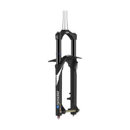 SR SUNTOUR Vilice DUROLUX Boost EQ R2C2 PCS 160 15QLC2Ti-110 27.5 CTS črna mat