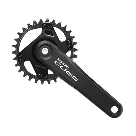 SHIMANO Center Cues FC-U4000 175mm 30z. 9/10/11-k. črna na kvadratu brez ležajev
