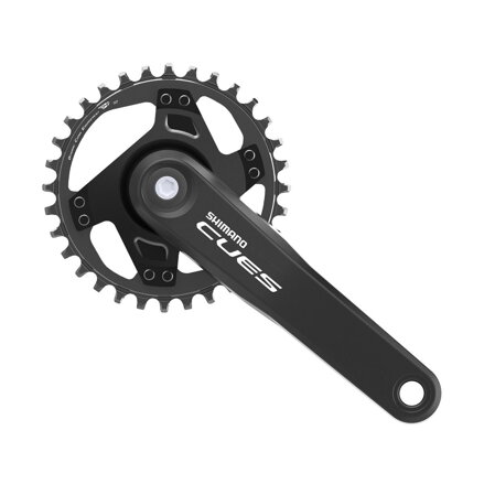 SHIMANO Center Cues FC-U4000 175mm 32z. 9/10/11-k. črna na kvadratu brez ležajev