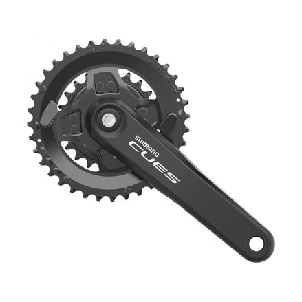 SHIMANO Center Cues FC-U4010 175mm 36/22z. 9/10/11-k. BOOST črn dvodelni brez ležajev