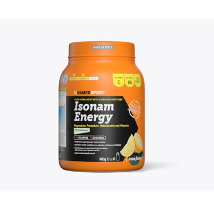 NAMEDSPORT Pijača ISONAM ENERGY limona 480g