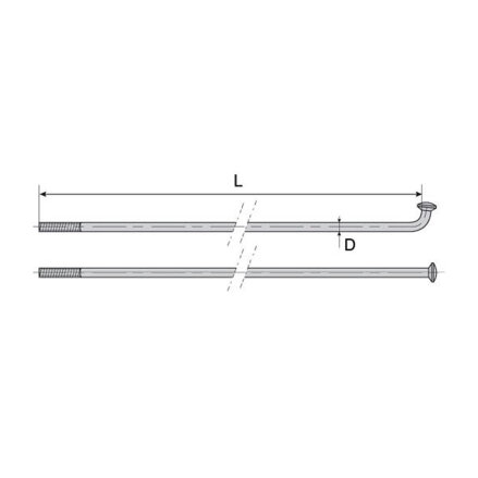 MACH1 Spike Inox Plus 2/258 OEM 10 kos