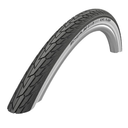SCHWALBE Pnevmatika ROAD CRUISER (28/32-630) 27x1 1/4 Active 50EPI K-Guard 550g Bela stran Zelena