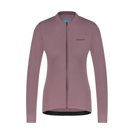 SHIMANO Ženska majica KAEDE THERMAL LONG vijolična