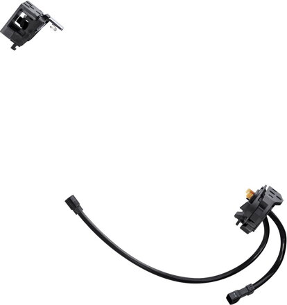 SHIMANO Nosilec BM-E8030 za svetilke STEPS BT-E8035/E8036 na okvirju brez ključavnice s kablom 400mm črn