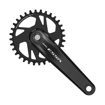 SHIMANO Center ESSA FC-U2000 175mm 32z. 7/8-k. črna na kvadratu brez ležajev