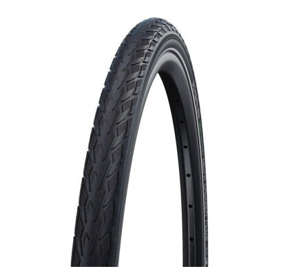 SCHWALBE Pnevmatika DELTA CRUISER PLUS (28-622) 28x1.10 700x28C Active 50EPI PunctureGuard 590g White side reflex G