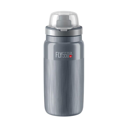ELITE Steklenička FLY MTB TEX 550 siva
