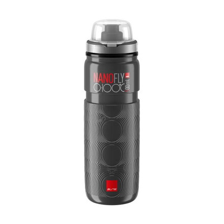 ELITE Steklenička NANO FLY 0-100°C temno siva 500 ml