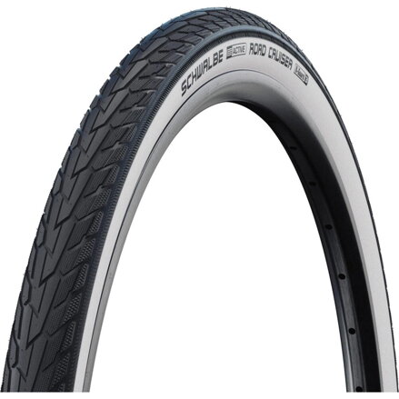SCHWALBE Pnevmatika ROAD CRUISER (47-406) 20x1.75 Active 50EPI K-Guard 545g Bela stran Zelena SCHWALBE Pnevmatika ROAD CRUISER (47-406) 20x1.75 Active 50EPI K-Guard 545g Bela stran Zelena