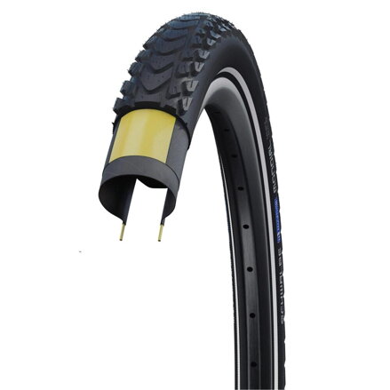 SCHWALBE Guma MARATHON MONDIAL (50-559) 26x2.00 Evolution 67EPI V-Guard 740g Black reflex SCHWALBE Guma MARATHON MONDIAL (50-559) 26x2.00 Evolution 67EPI V-Guard 740g Black reflex