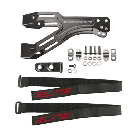 ELITE Nosilec za steklenice SKEKANE za sedlom črn