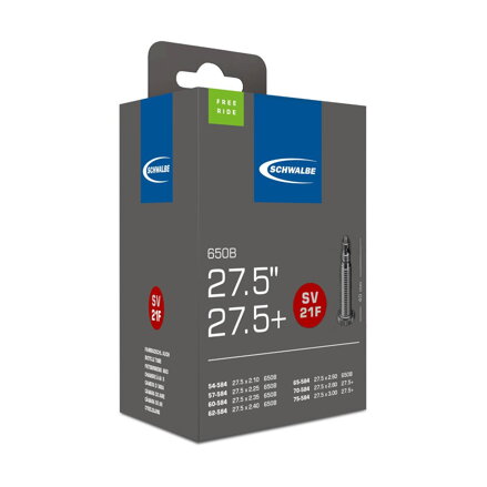 SCHWALBE Tube SV21F 27.5x2.10/3.00 FV 40mm (54/75-584) 200g Freeride