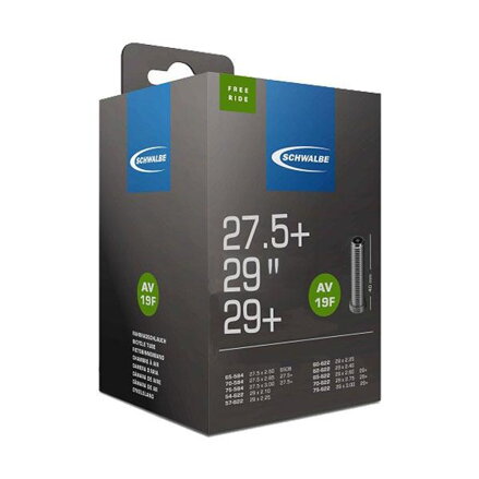 SCHWALBE Tube AV19F 29x2.10/3.00 AV 40mm (54/75-622) 215g Freeride