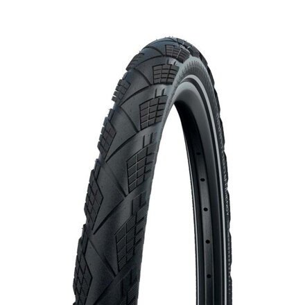 SCHWALBE Guma MARATHON EFFICIENCY (40-622) 28x1.50 700x38C Evolution 67EPI V-Guard 530g Black reflex Race