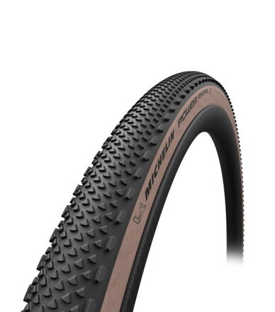 MICHELIN Guma POWER GRAVEL 700x40C (40-622) 3x120TPI 495g rjava