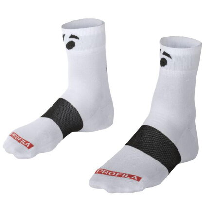 Bontrager Nogavice Race 2.5 (6cm) 3 kom v pakiranju bele