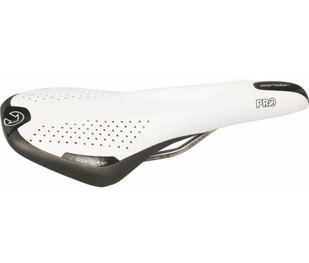 Sedlo CONDOR Crn-Ti/Mikrofibra bela 245g
