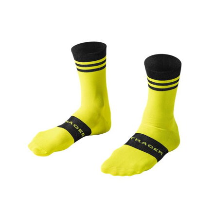 Nogavice Bontrager Race Crew (13 cm) rumene