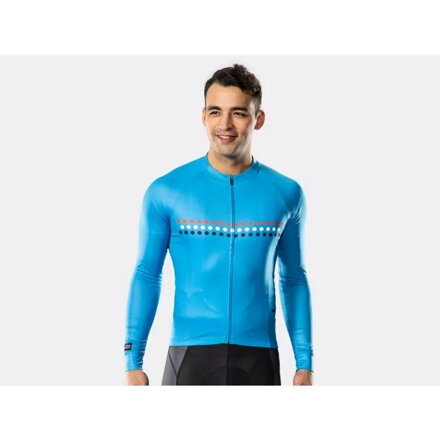 Bontrager Jersey Circuit z dolgimi rokavi, modra