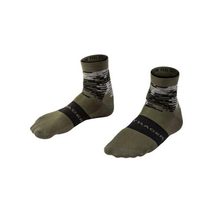 Nogavice Bontrager Olive Race Quarter