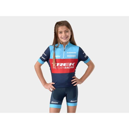 Bontrager Hlače za otroke Santini Trek-Segafredo XC Replica modre