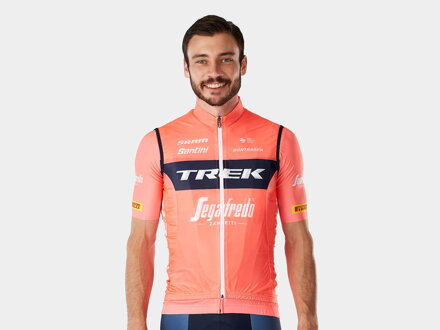 Bontrager brezrokavnik Santini Trek Segafredo Windshell coral