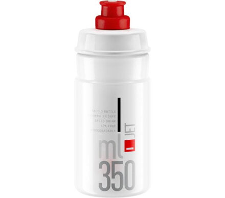 Steklenica JET 350 rdeč logotip