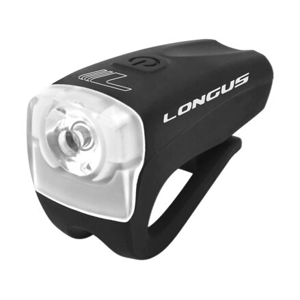 Lučka PRETY 3W sprednja LED 3f USB, črna