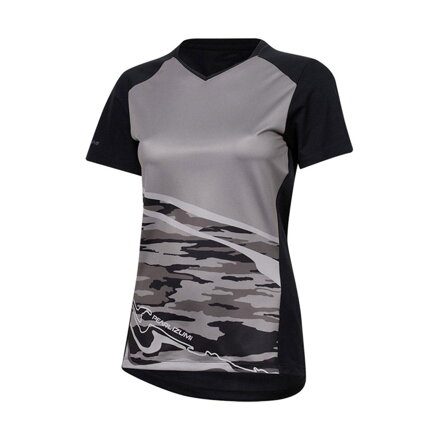 PEARL IZUMI Ženski dres LAUNCH sivo/črn