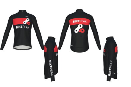 MILREMO Jersey ENDURANCE THERMAL LS, manšeta, formfit