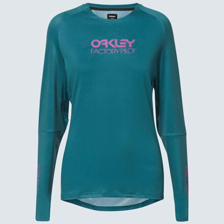Zelena majica Oakley Factory Pilot LS WSD
