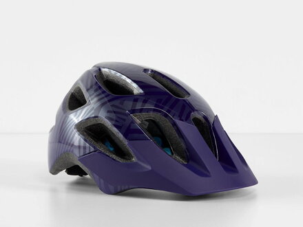 Čelada Bontrager Tyro Youth vijolična