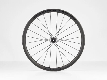 Črno sprednje kolo Bontrager Aeolus Elite 35 TLR Disc