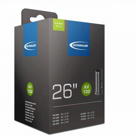 Zračnica AV13D 26x2.10/3.00 40mm (54/75-559) 290g DH