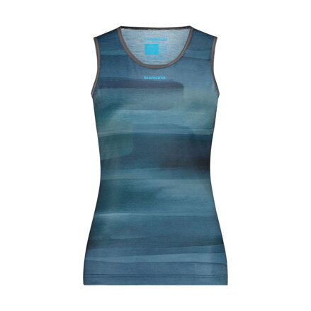 Ženska majica s kratkimi rokavi VERTEX PRIMA SL BASE LAYER PRINTED aurora zelena