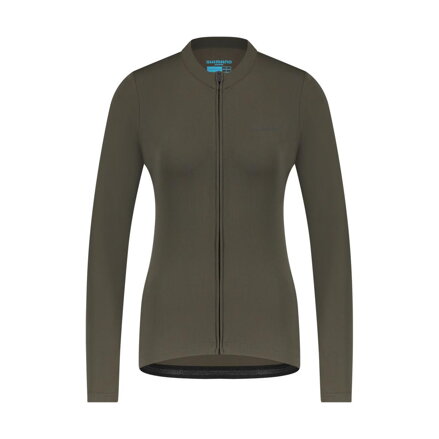 Ženski dres KAEDE THERMAL LONG zelen